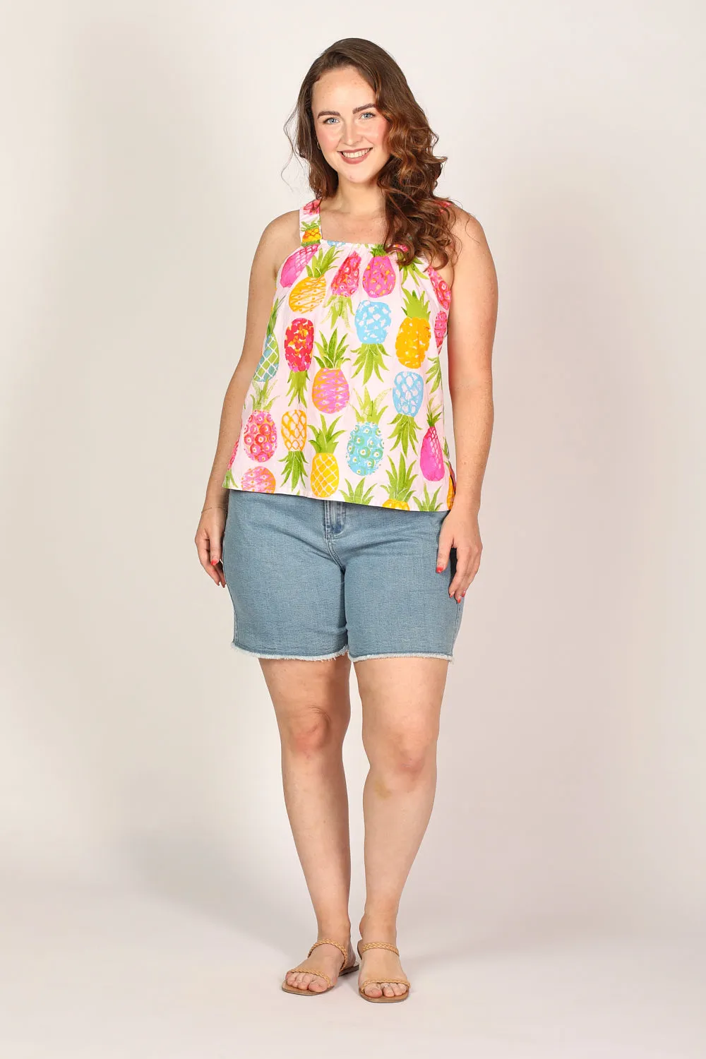 Clara Summer Top in Tropical Sunrise sold by Adrift product image thumbnail 2
