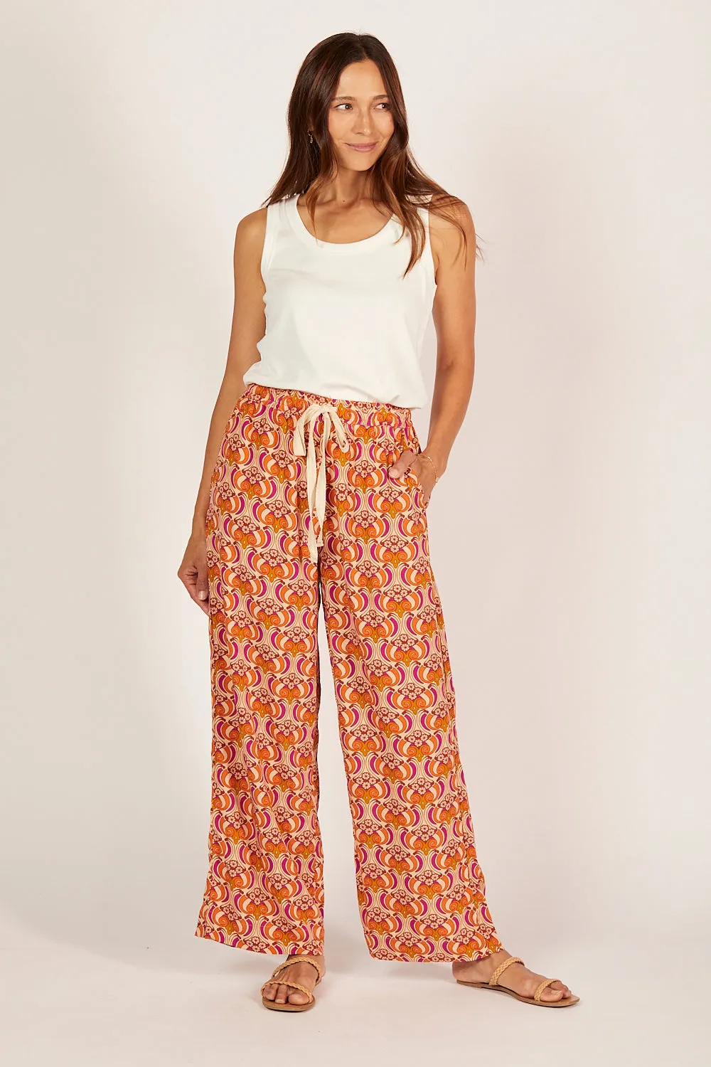 Breezy Relaxed Pant in Go Go sold by Adrift product image thumbnail 2