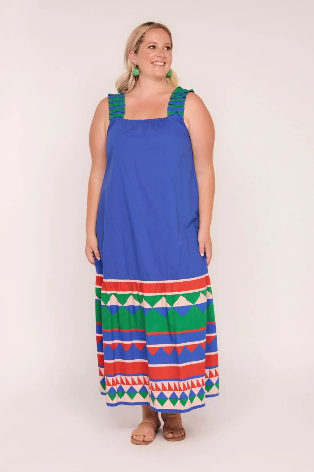 Claire Sun Dress in Ralli sold by Adrift product image thumbnail 3
