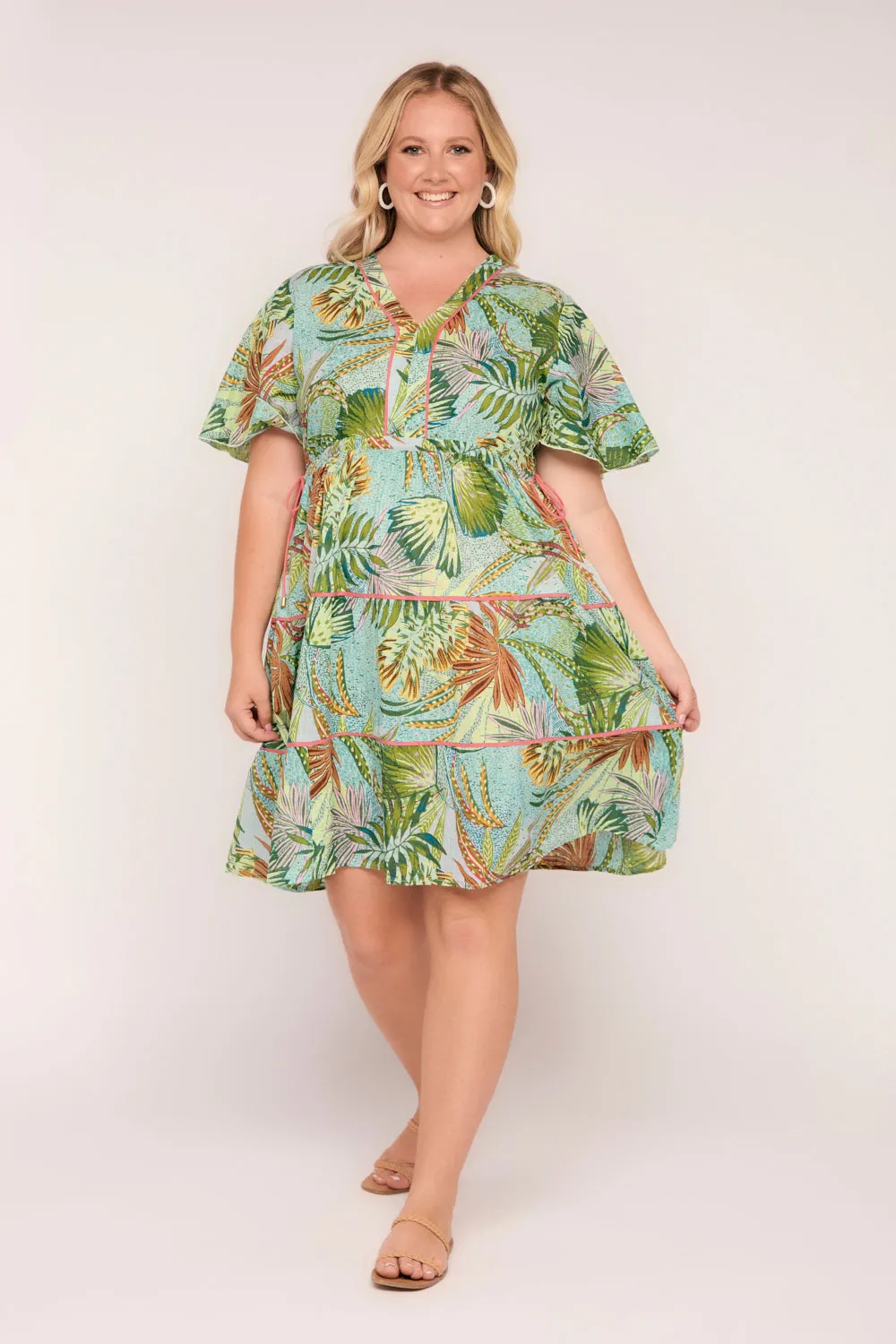 Iris Short Dress in Kokomo sold by Adrift product image thumbnail 2