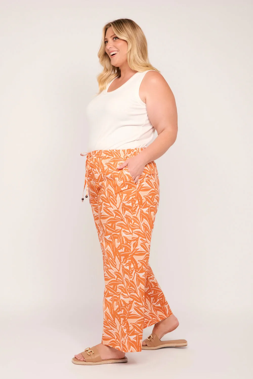 Brie Pant in Coral Coast sold by Adrift product image thumbnail 5