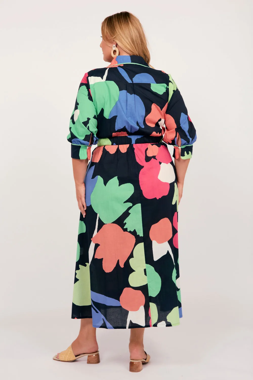 Wendy Wrap Dress in Daydream sold by Adrift product image thumbnail 5