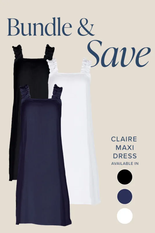 The Claire Maxi Dress Bundle sold by Adrift