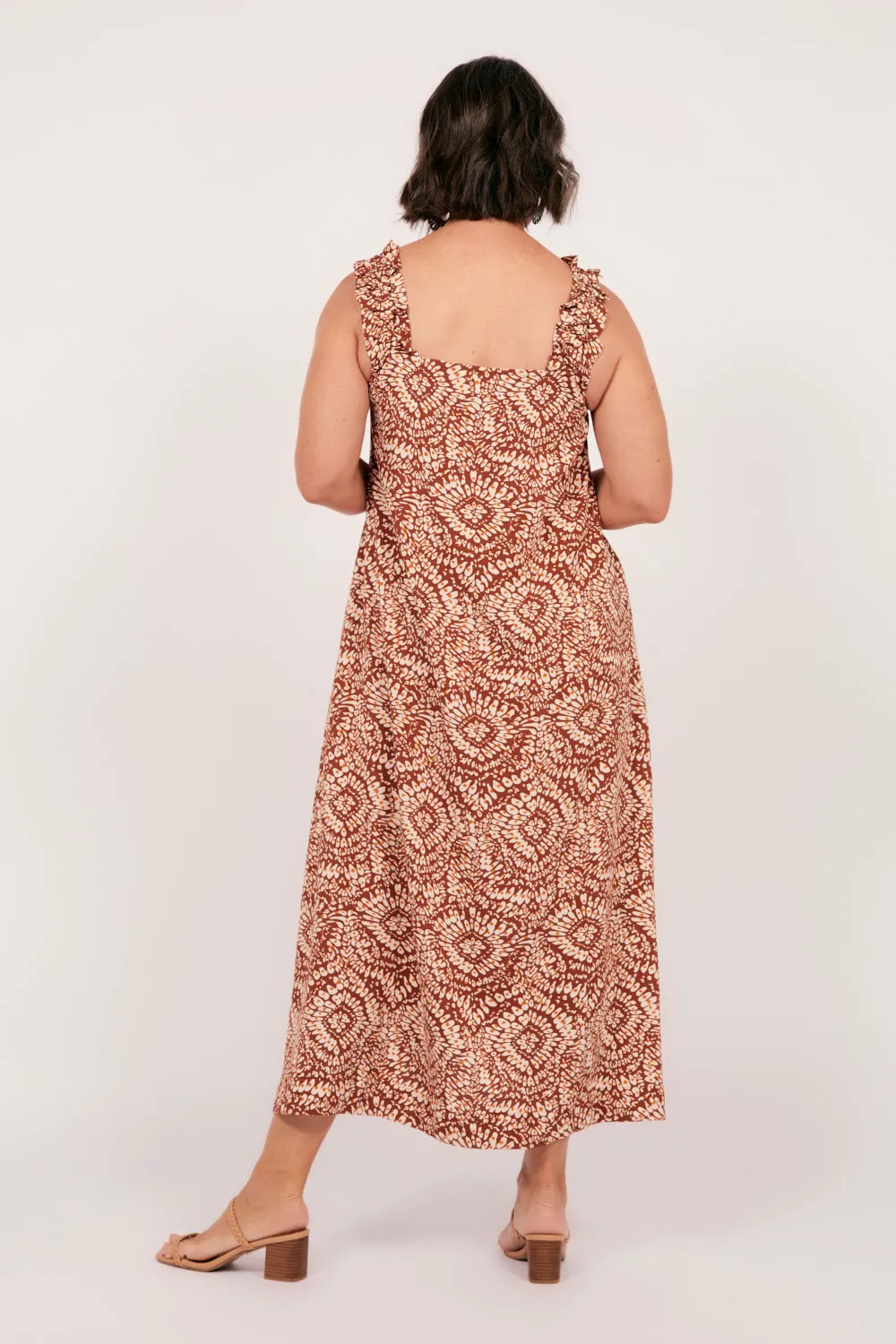 Claire Maxi Dress in Liora sold by Adrift product image thumbnail 5