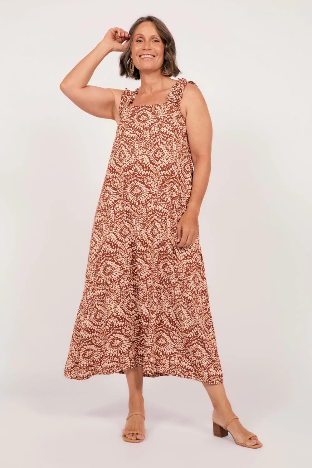 Claire Maxi Dress in Liora sold by Adrift product image thumbnail 3