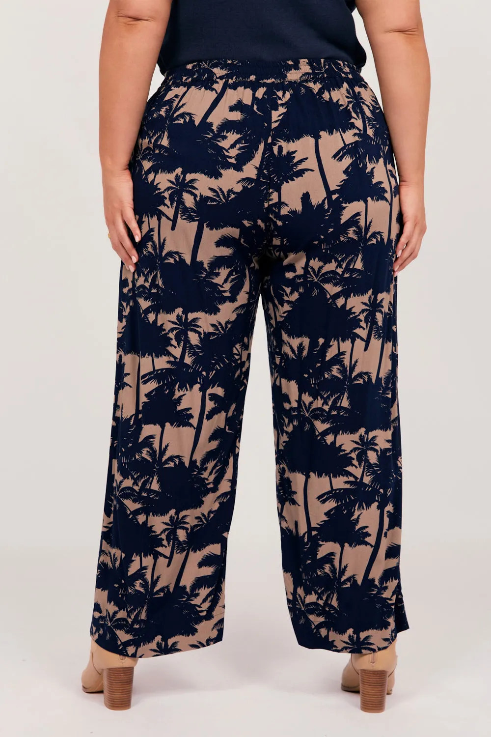 Camille Wide Leg Pant in Dusk sold by Adrift product image thumbnail 4