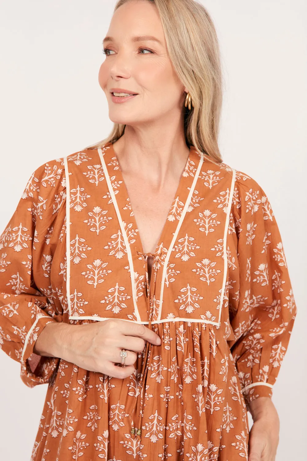 Cairo Midi Dress in Millefiori sold by Adrift product image thumbnail 4