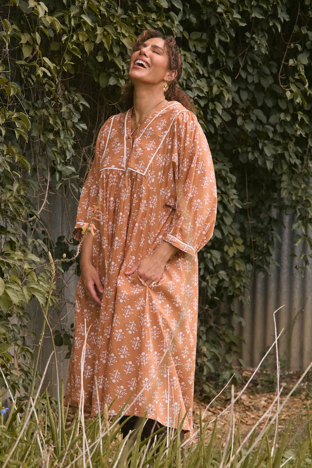 Cairo Midi Dress in Millefiori sold by Adrift product image thumbnail 5