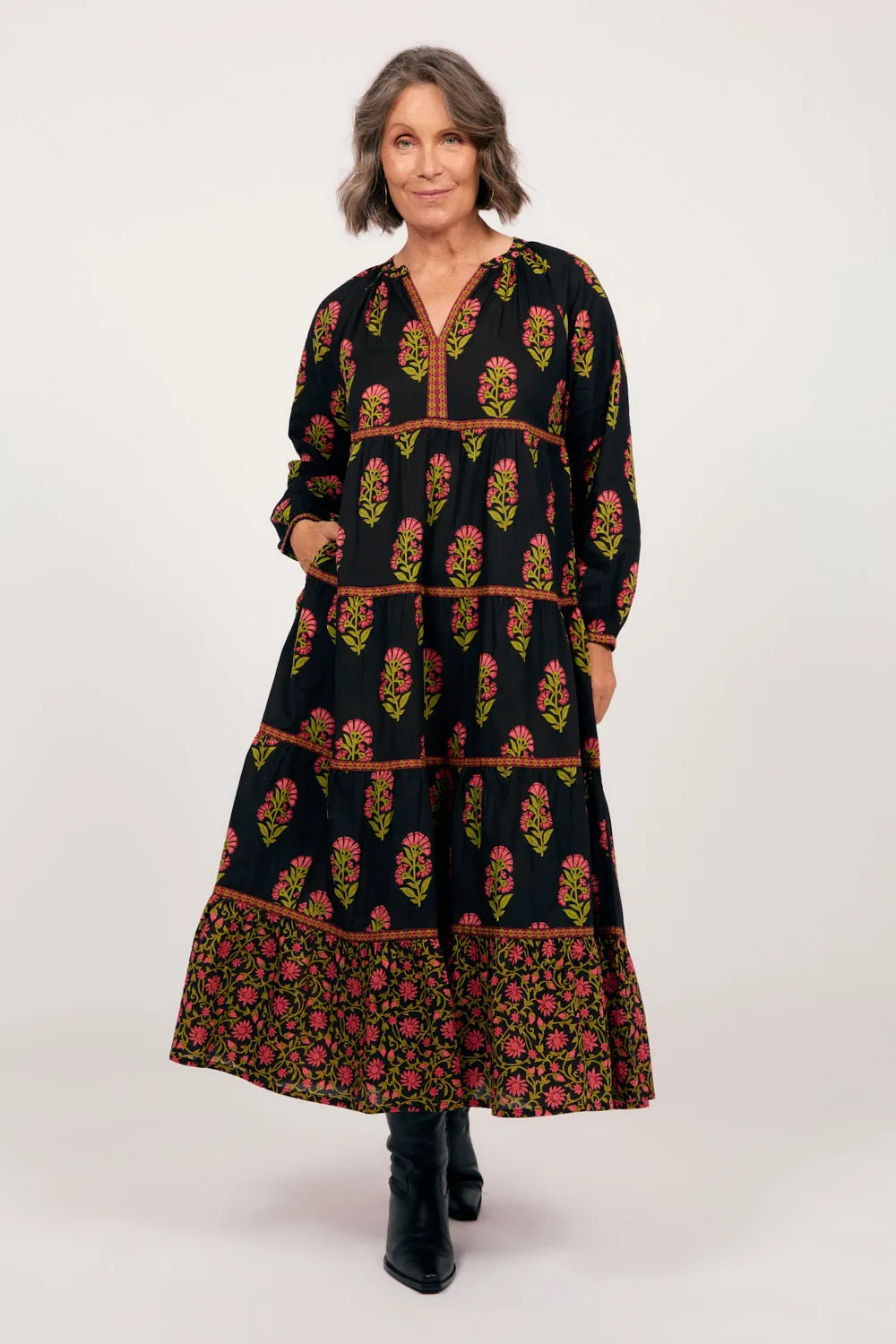 Savannah Maxi Dress in Kashmir sold by Adrift product image thumbnail 5
