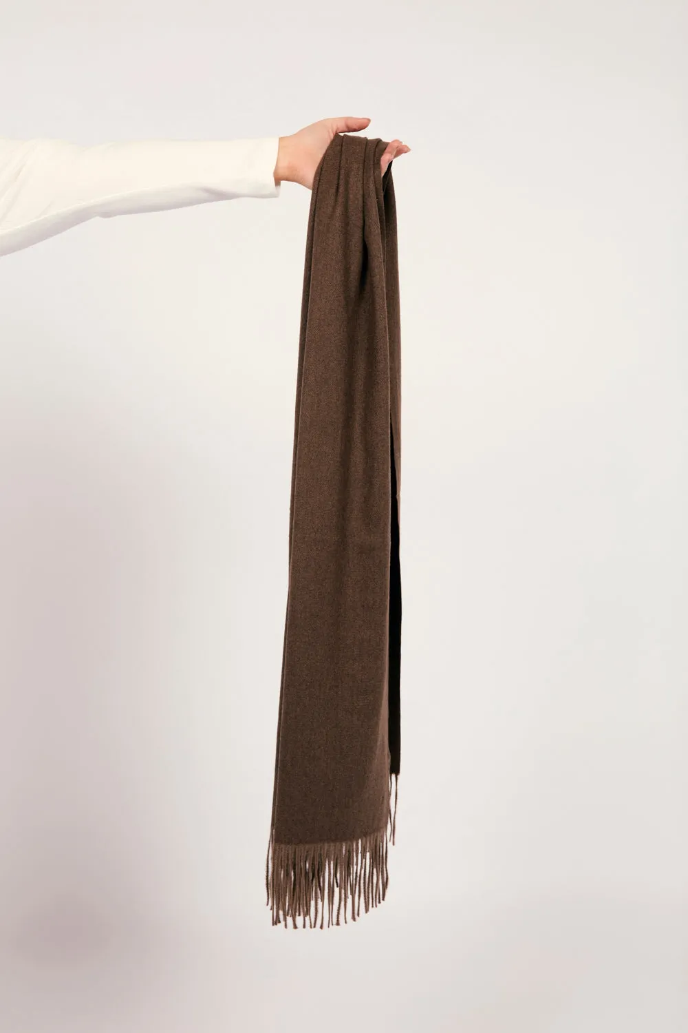 Espresso Scarf in Brown sold by Adrift