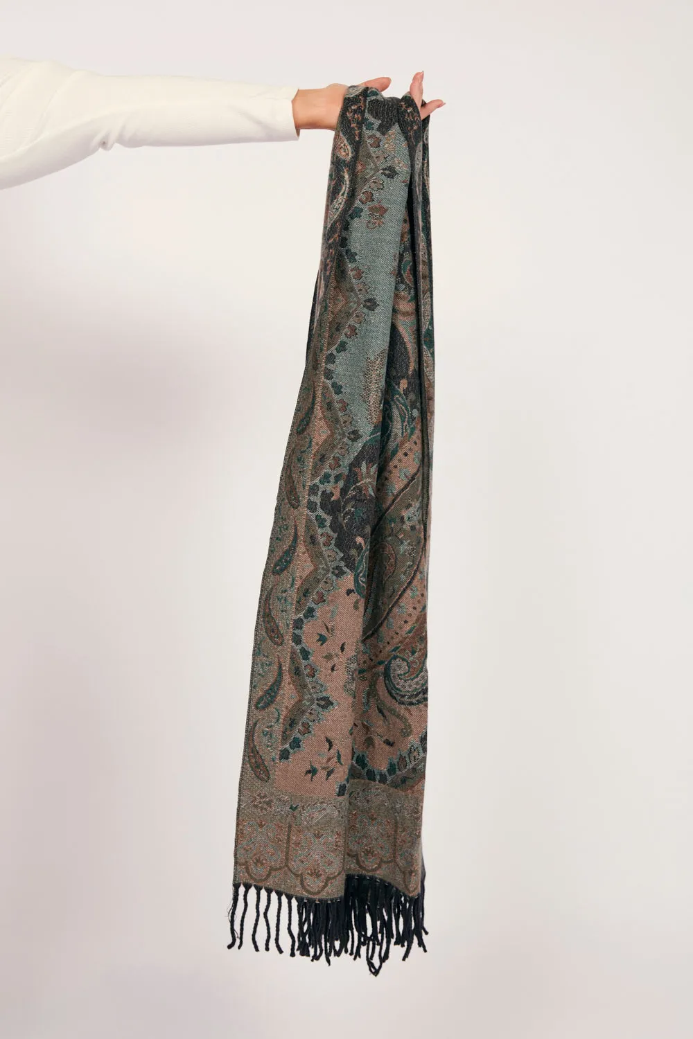 Eternal Nomad Scarf in Paisley sold by Adrift