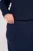 Knitted Skirt in Navy sold by Adrift
