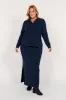 Knitted Skirt in Navy sold by Adrift
