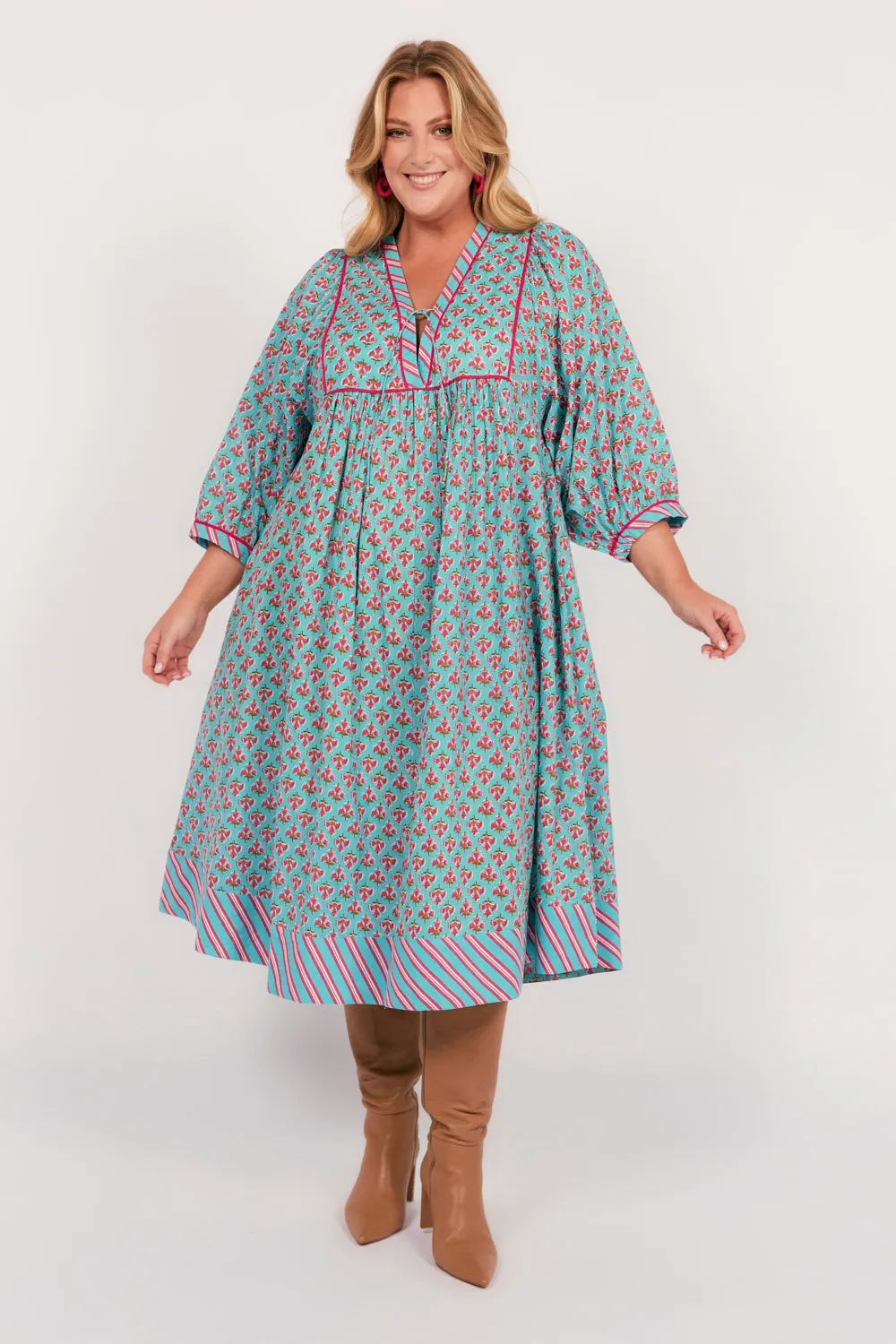 Cairo Midi Dress in Florence sold by Adrift product image thumbnail 2