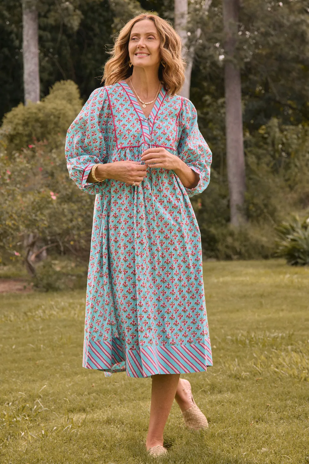 Cairo Midi Dress in Florence sold by Adrift product image thumbnail 4