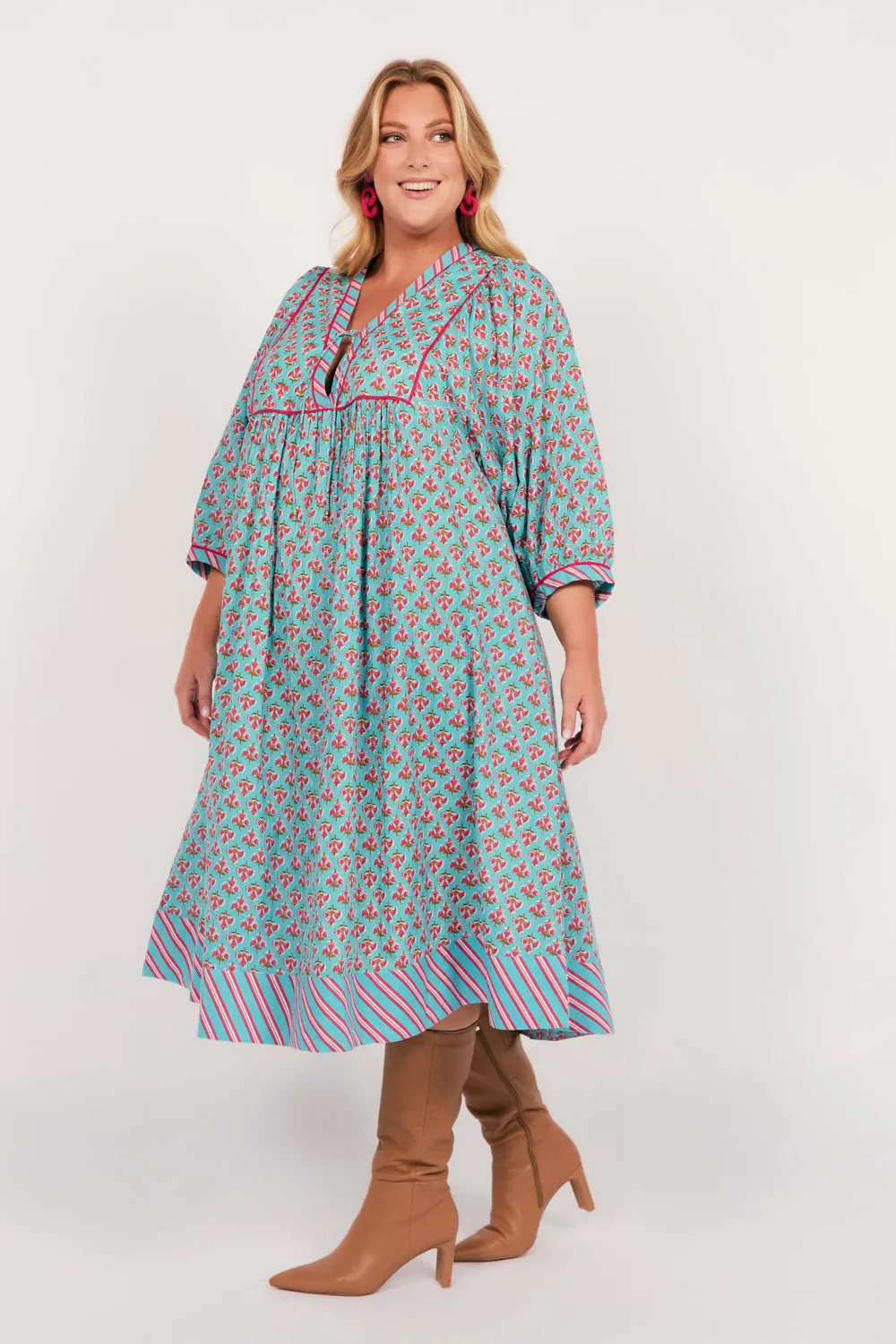 Cairo Midi Dress in Florence sold by Adrift product image thumbnail 5