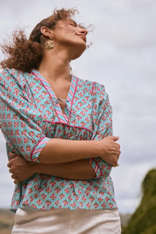 Cairo Boho Blouse in Florence sold by Adrift