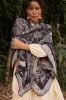 Midnight Mosaic Merino Wrap sold by Adrift