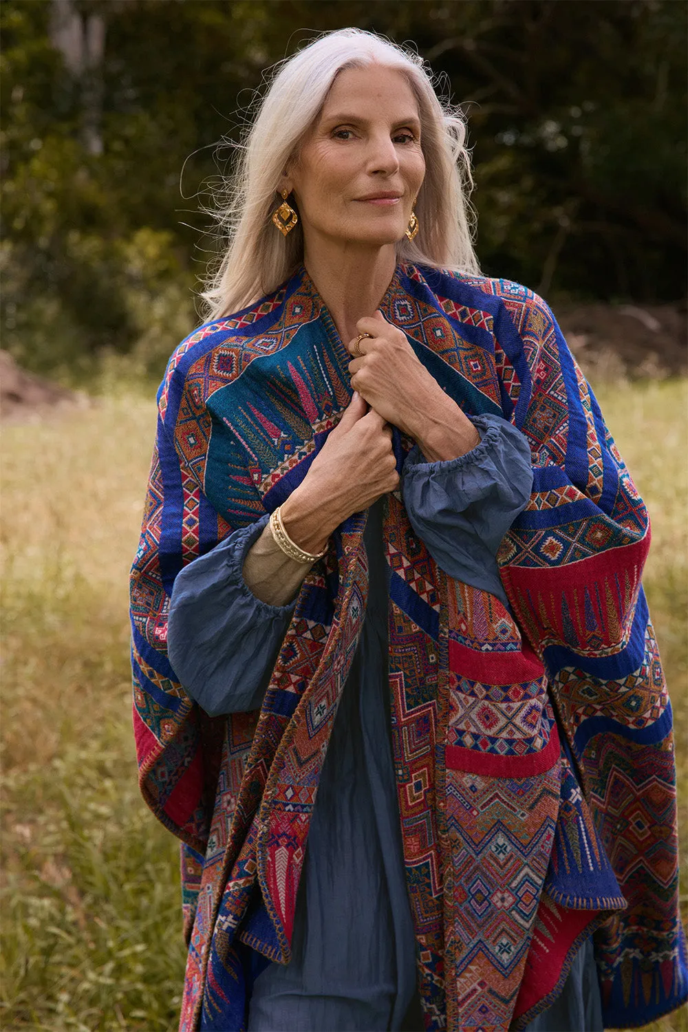 Sundance Tapestry Merino Wrap sold by Adrift product image thumbnail 3