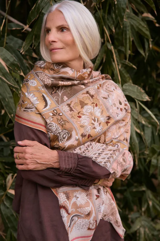 Golden Sage Scarf made by Adrift