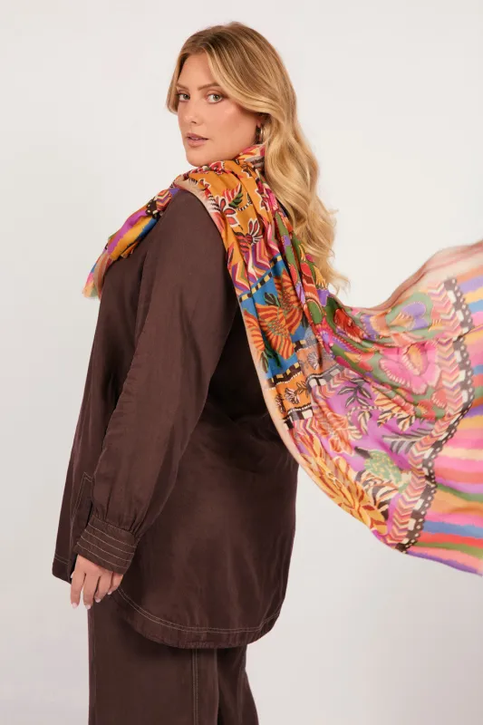 Marigold Sky Scarf sold by Adrift