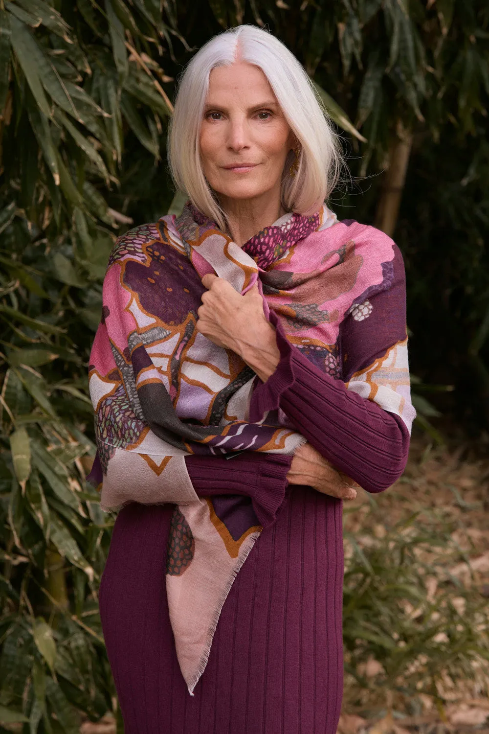 Mulberry Muse Scarf sold by Adrift product image thumbnail 3