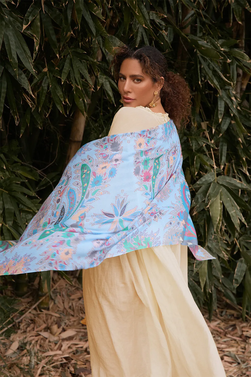 Paisley Breeze Scarf sold by Adrift product image thumbnail 5