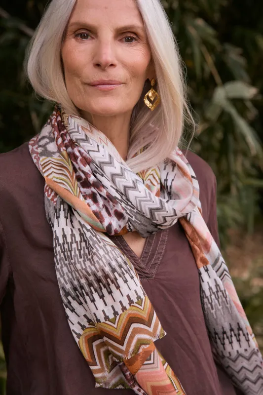 Untamed Mirage Scarf made by Adrift