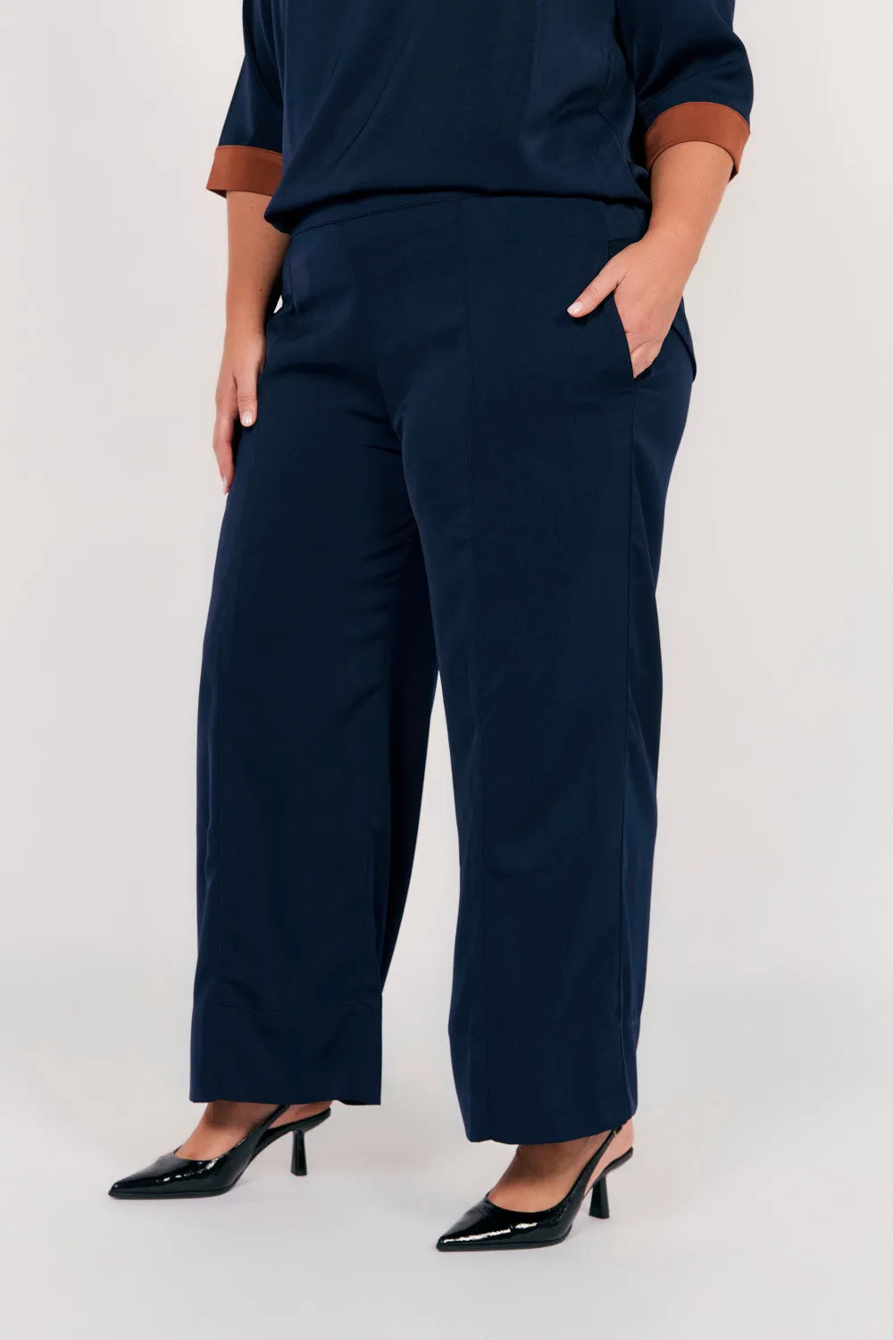 Camille Wide Leg Pant in Tribeca sold by Adrift product image thumbnail 4