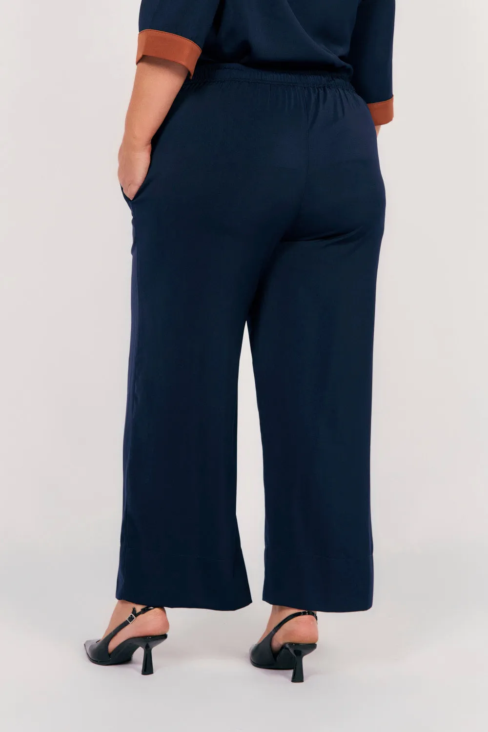 Camille Wide Leg Pant in Tribeca sold by Adrift product image thumbnail 5