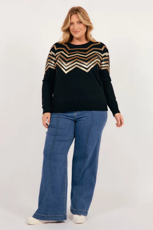 Santani Knit in Black sold by Adrift