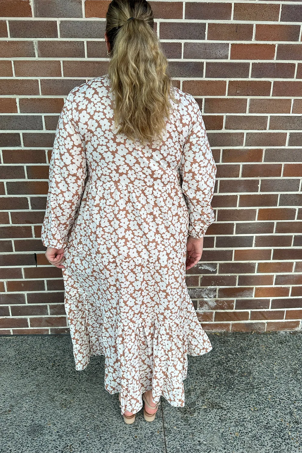 Sabre Long Sleeve Dress in Osaka Beige sold by Adrift product image thumbnail 5