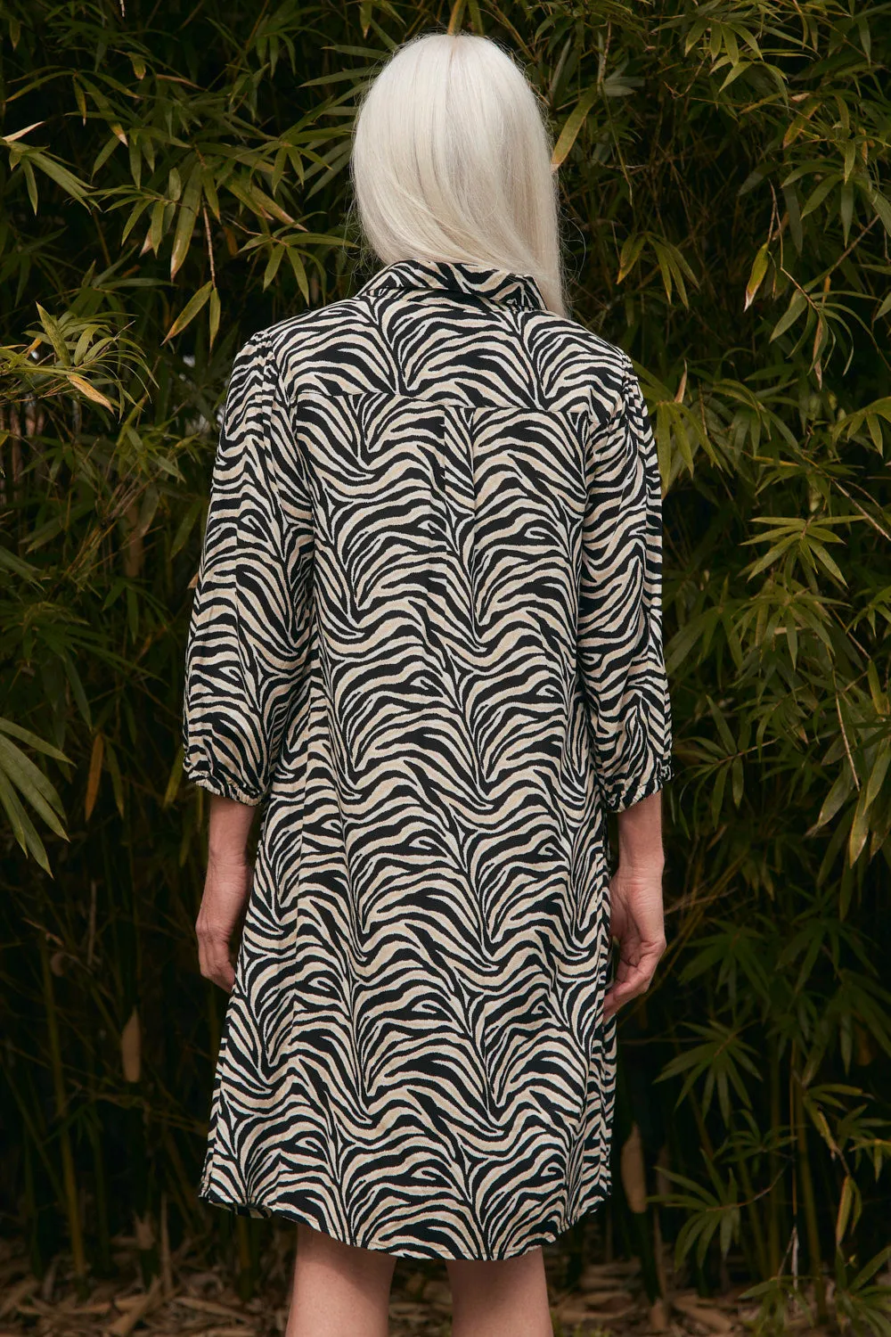 Ella Short Dress in Safari sold by Adrift product image thumbnail 4