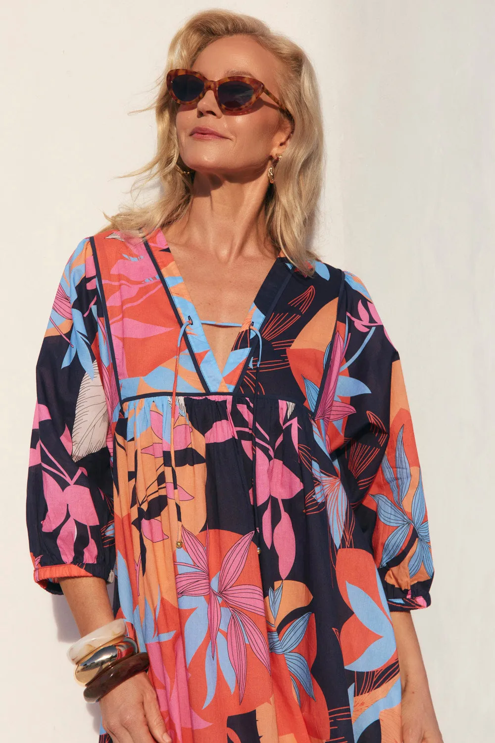 Cairo Midi Dress in Shinjuku sold by Adrift product image thumbnail 4