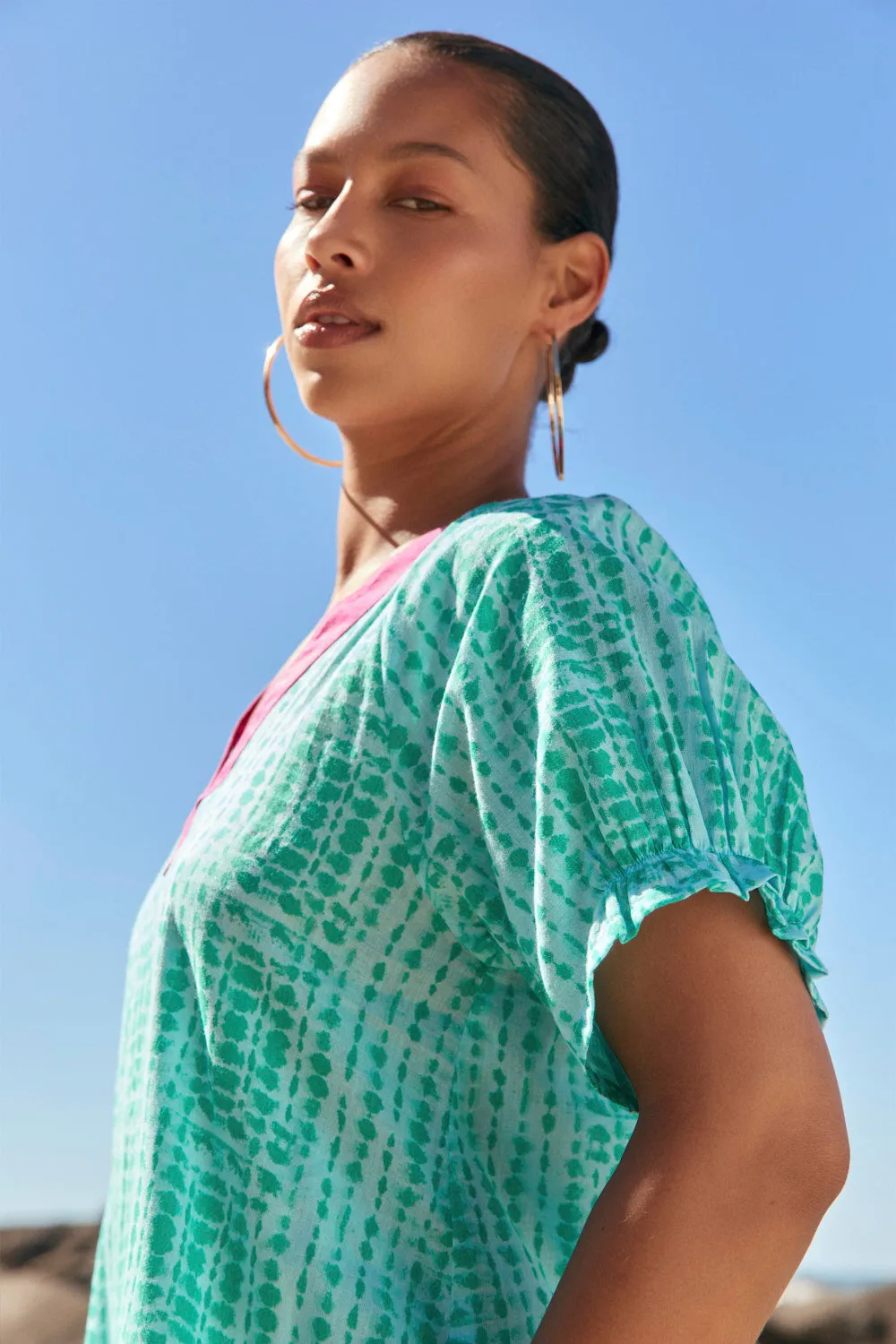 Pearson A-Line Dress in Tropical Tides sold by Adrift product image thumbnail 3