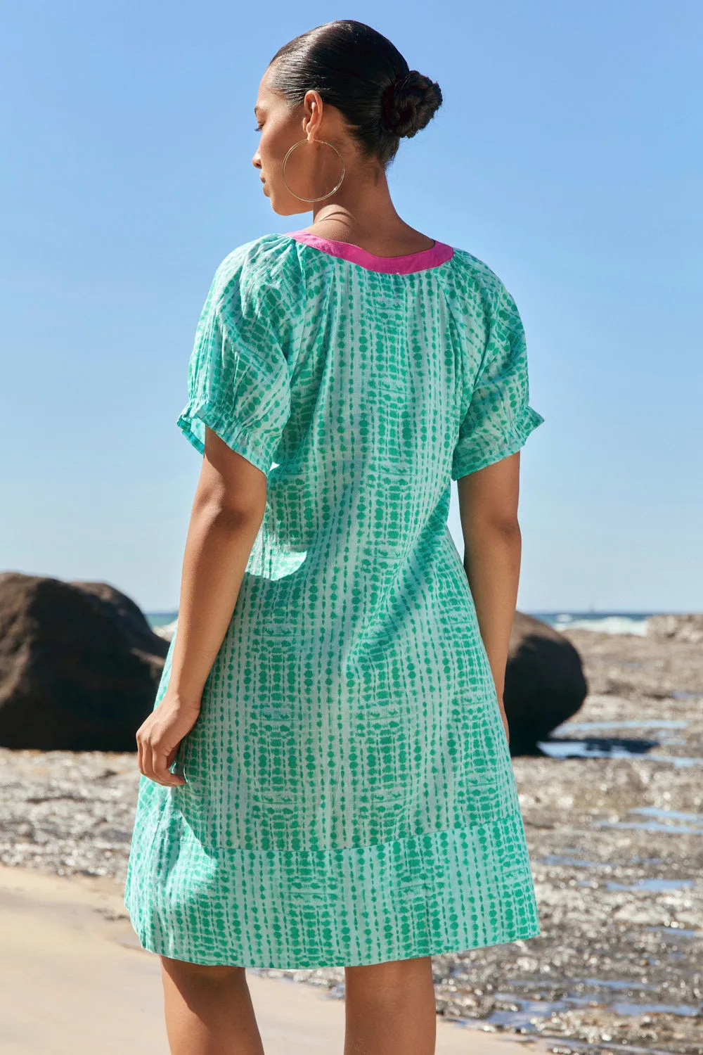 Pearson A-Line Dress in Tropical Tides sold by Adrift product image thumbnail 4