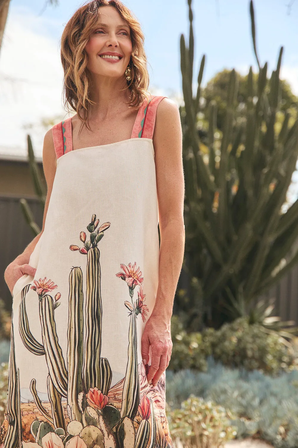 Bec Sun Dress in Siciliana sold by Adrift product image thumbnail 2