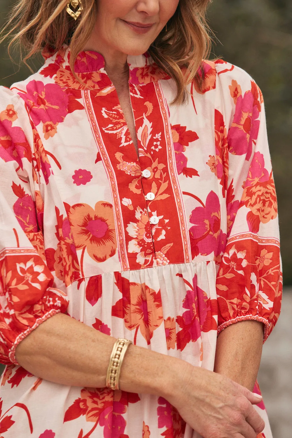 Mirabelle Frill Dress in Thistle sold by Adrift product image thumbnail 2