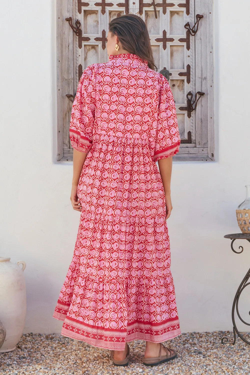 Mirabelle Frill Dress in Emberlyn sold by Adrift product image thumbnail 5