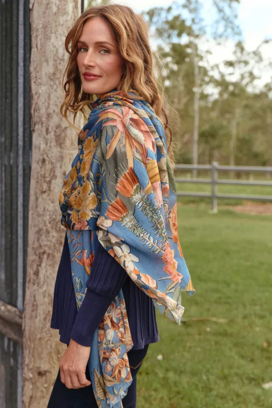 Opulent Blooms Scarf made by Adrift