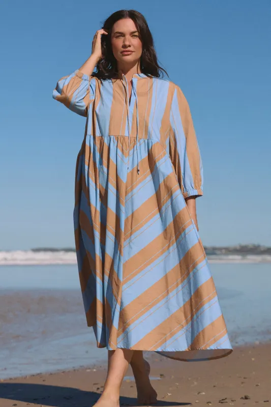 Tory Bias Cut Dress in Zephyr made by Adrift