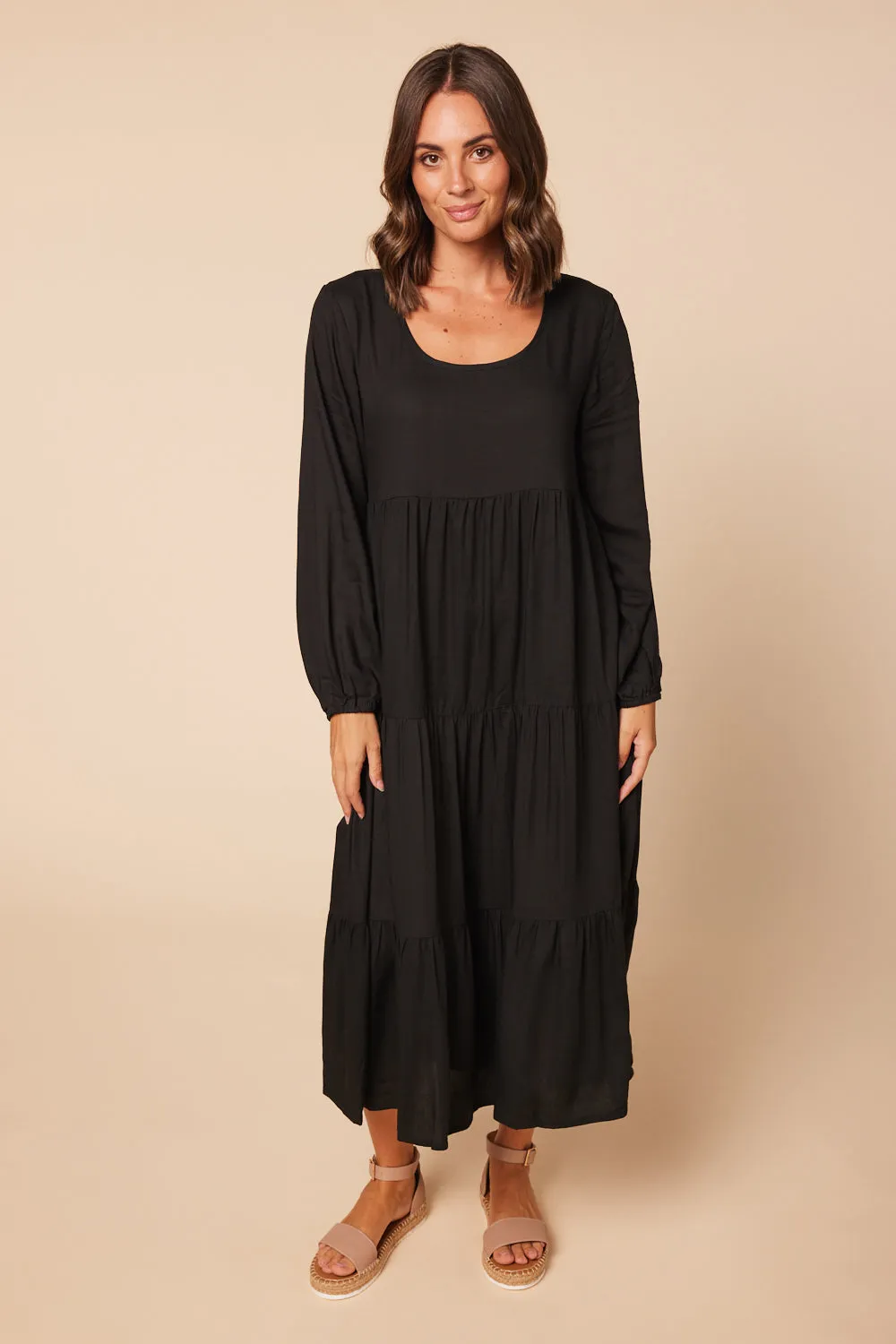 Sabre Long Sleeve Dress in Black sold by Adrift product image thumbnail 2