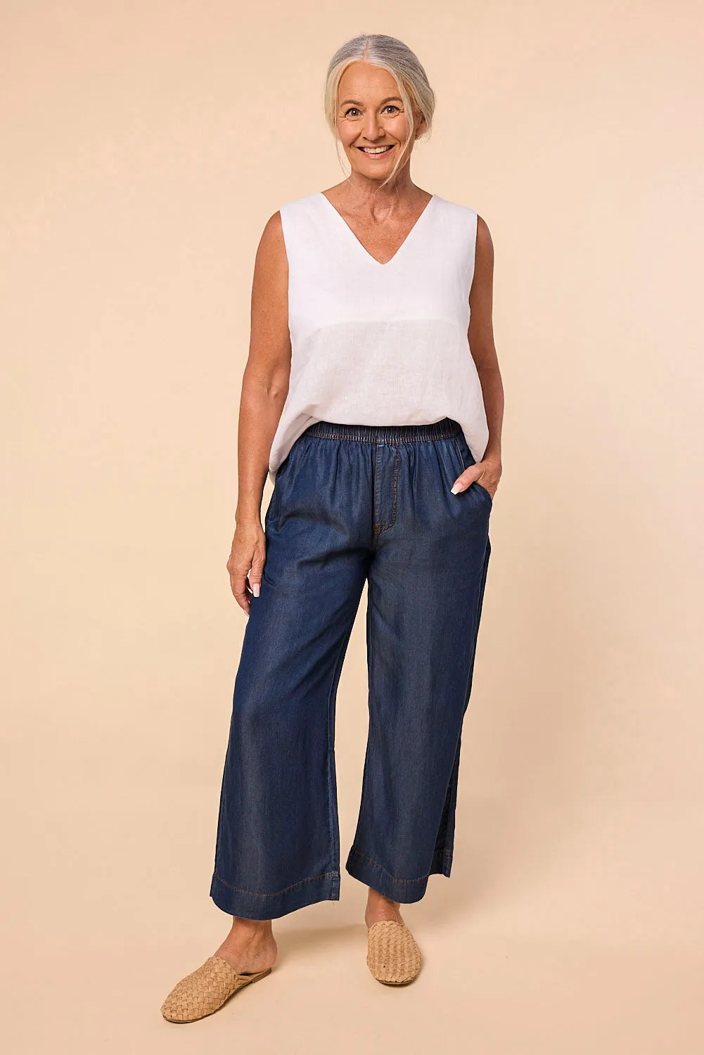 Breezy Cropped Pant - COMBINED LISTING sold by Adrift product image thumbnail 3