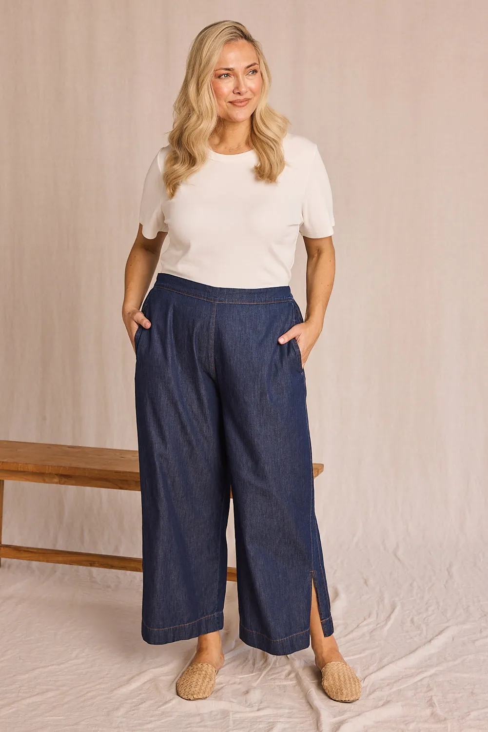 Camille Wide Leg Pant - COMBINED LISTING sold by Adrift product image thumbnail 3