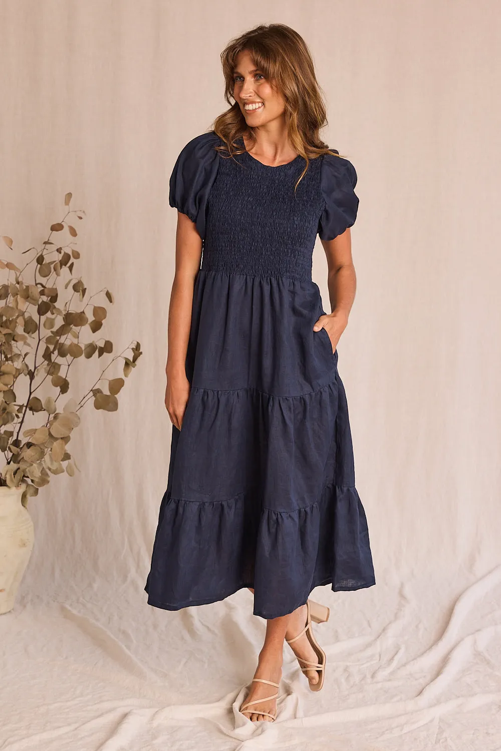 Minden Shirred Dress - COMBINED LISTING sold by Adrift product image thumbnail 2
