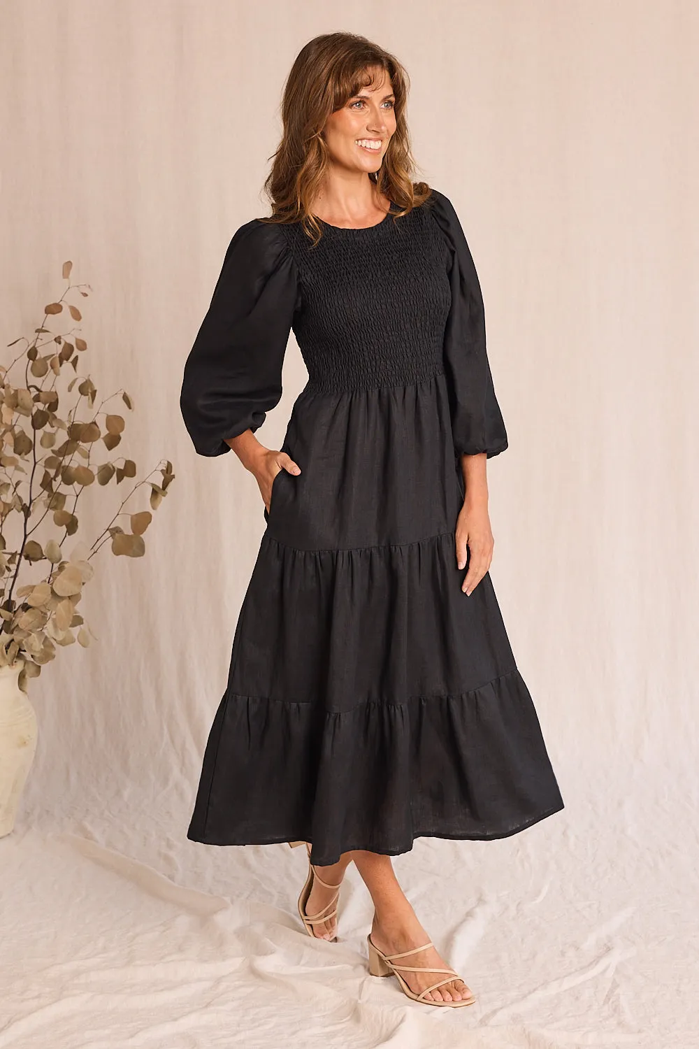 Minden Shirred Dress - COMBINED LISTING sold by Adrift product image thumbnail 3