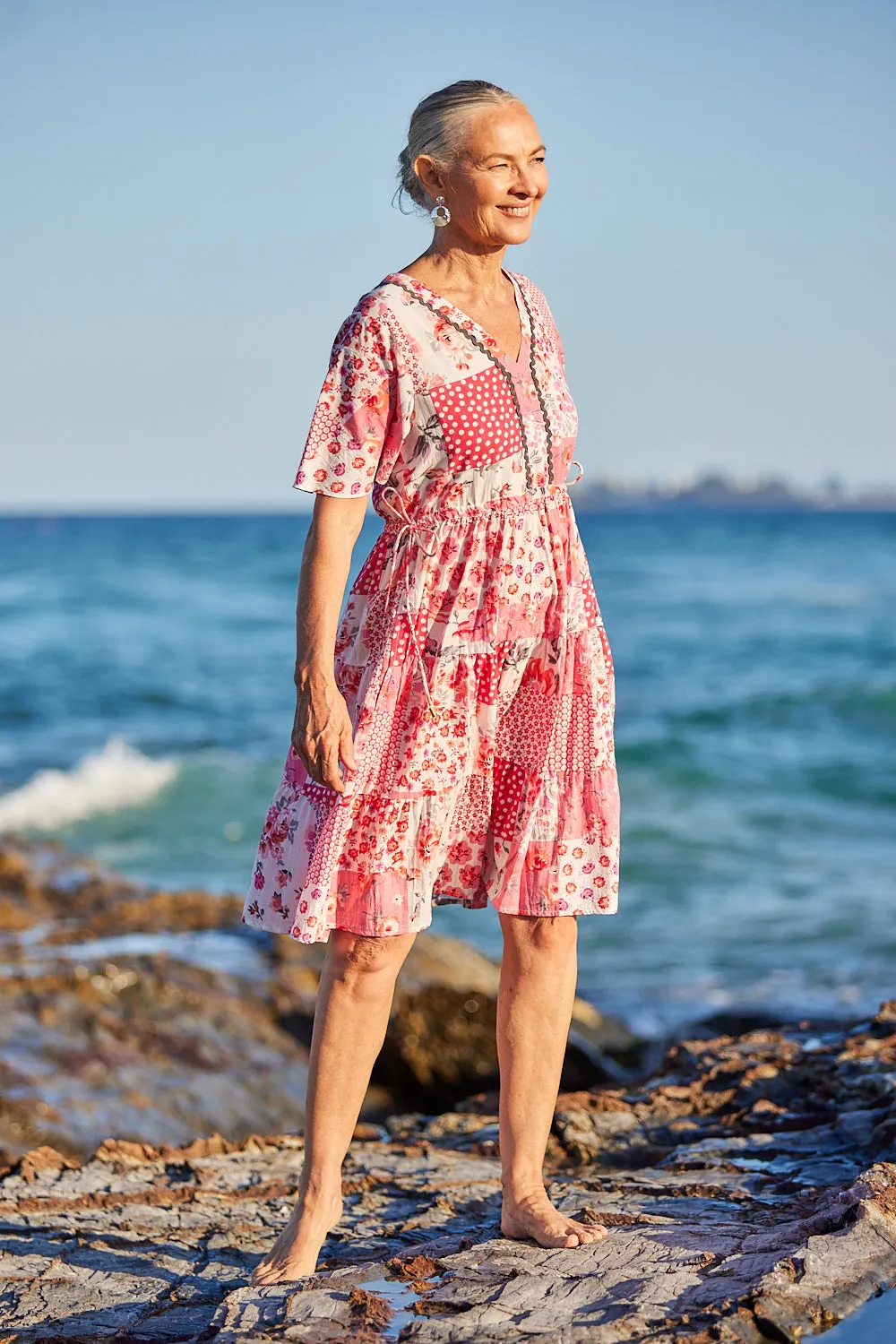 Iris Mini Dress in The Cotswolds sold by Adrift product image thumbnail 3