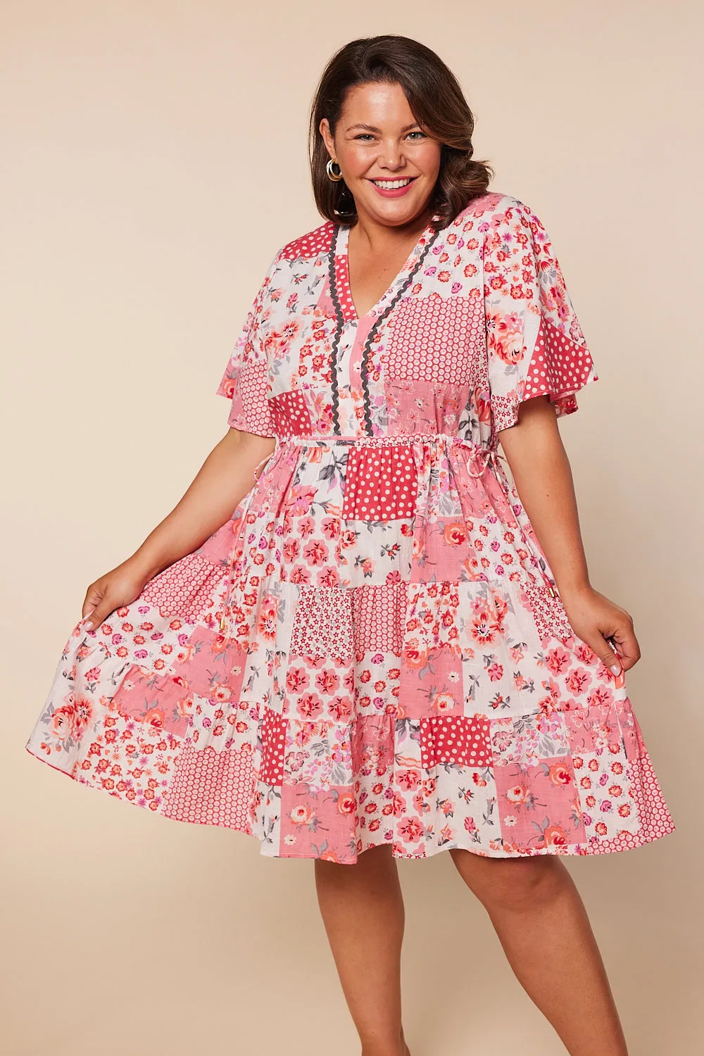 Iris Mini Dress in The Cotswolds sold by Adrift product image thumbnail 5