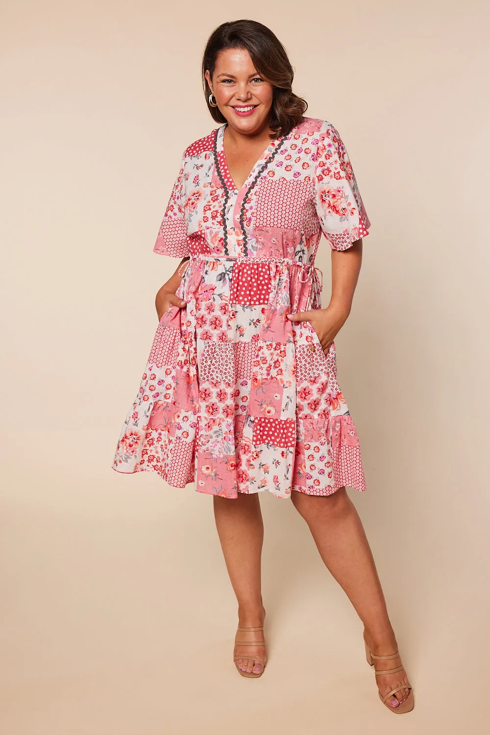 Iris Mini Dress in The Cotswolds sold by Adrift product image thumbnail 2