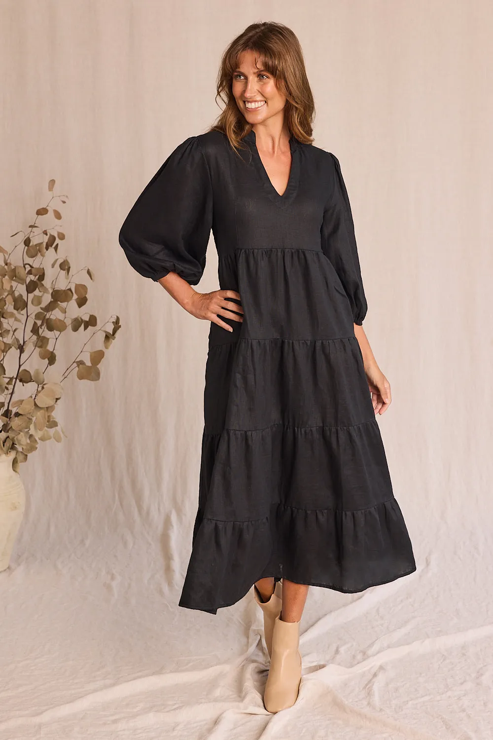 Sabre V-Neck Dress - COMBINED LISTING sold by Adrift product image thumbnail 3